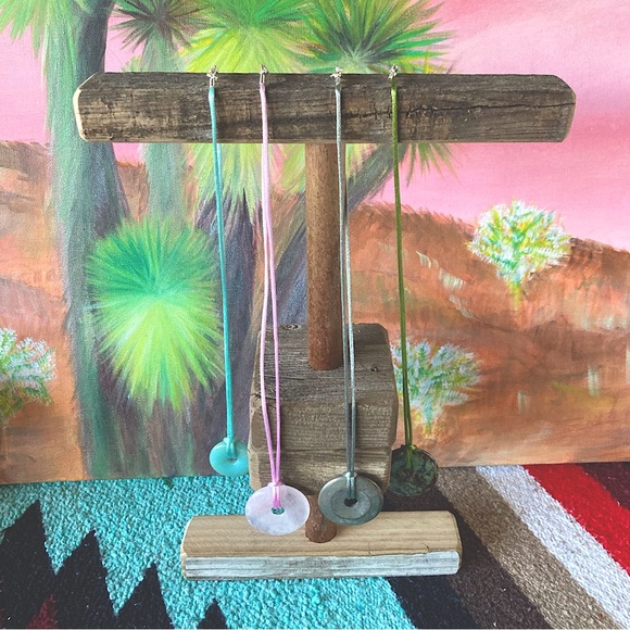 Amazonite Donut necklace - Picture 3 of 7